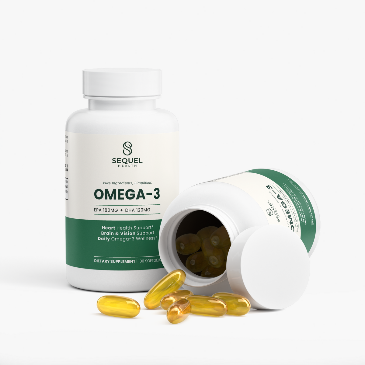 Omega-3 EPA 180mg + DHA 120mg