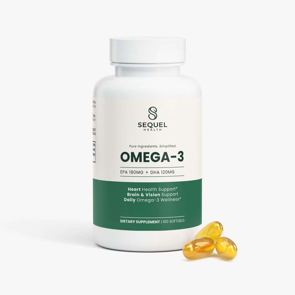 Omega-3 EPA 180mg + DHA 120mg