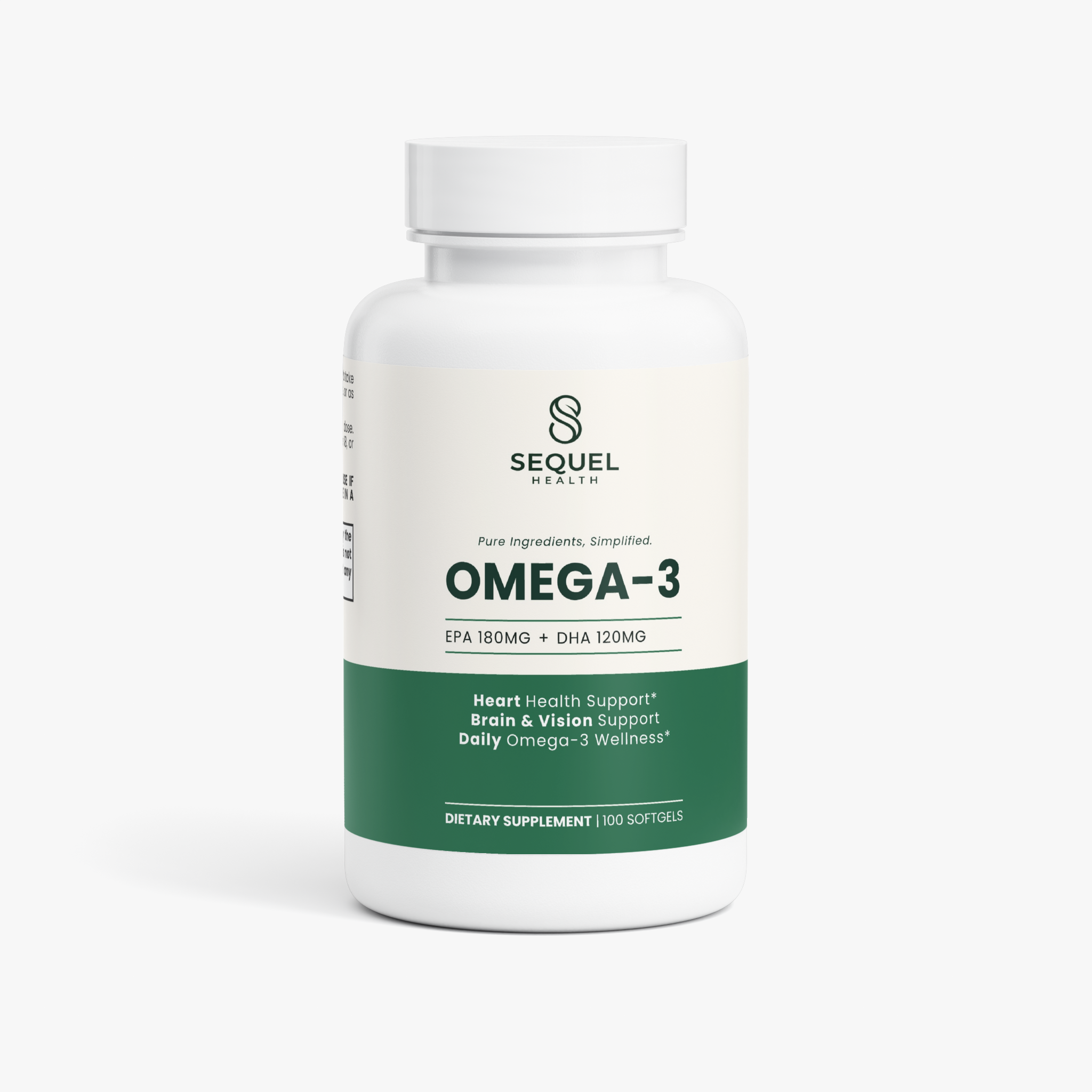 Omega-3 EPA 180mg + DHA 120mg